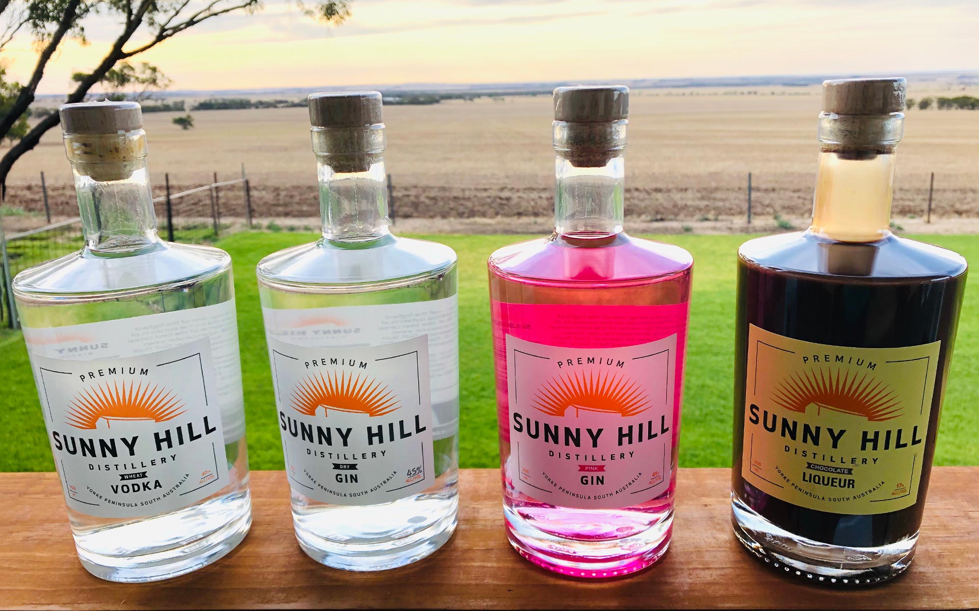 Sunny Hill Distillery Products