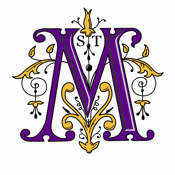 St Mary's M Crest Logo