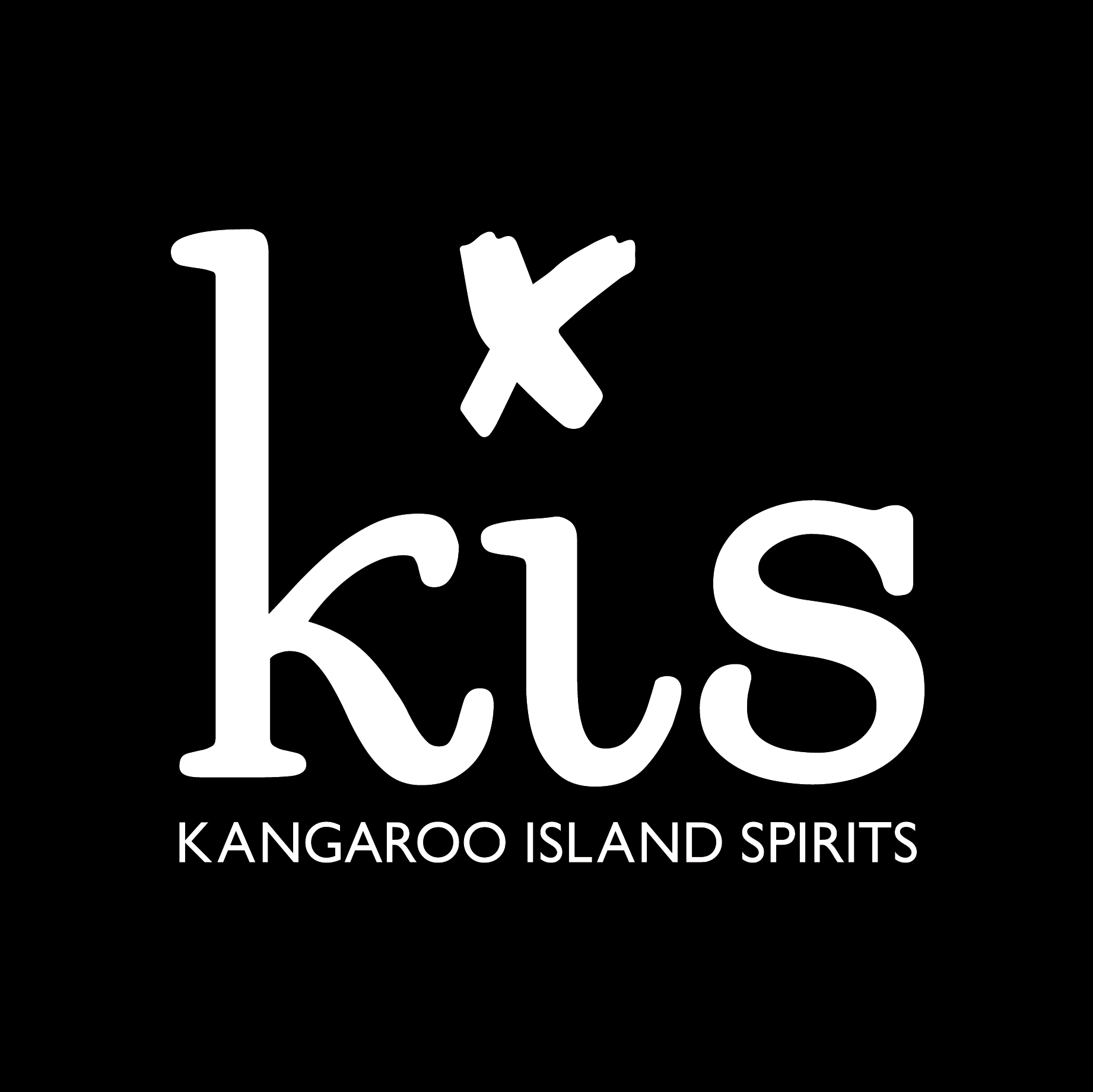 Kangaroo Island Spirits - Square Black KIS Logo
