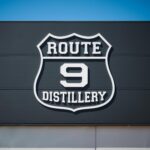 Route 9 Distillery sign