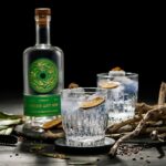 Seven Seasons Green Ant Gin and Native Gin and Tonics with finger limes sticks